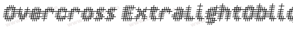 Overcross ExtraLightOblique字体转换